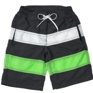 SunBusters Boys Stripe BOARD SHORTS Size 11/12
